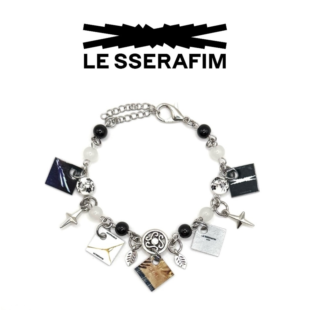 Le Sserafim Kpop Album Charm Bracelet | Concert Outfit Accessories